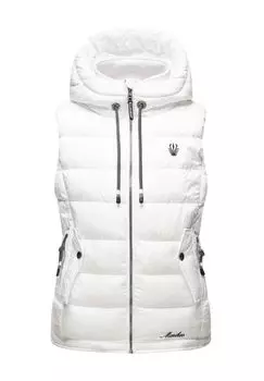 Стеганый жилет Taisaa MARIKOO, белый