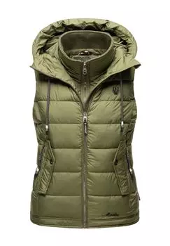 Стеганый жилет Taisaa MARIKOO, оливковый