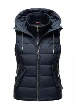Стеганый жилет Taisaa MARIKOO, темно-синий