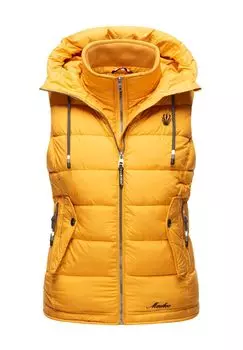 Стеганый жилет Taisaa MARIKOO, желтый