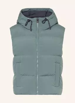 Стеганый жилет тари Elbsand, зеленый