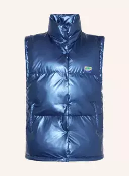 Стеганый жилет тимбай American Vintage, синий