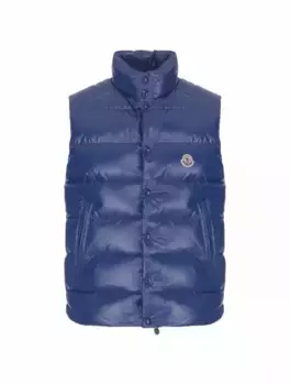 Стеганый жилет Tivv Moncler, тёмно-синий