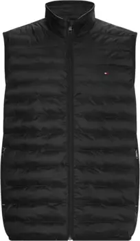 Стеганый жилет Tommy Hilfiger Big & Tall "BT-PACKABLE RECYCLED VEST-B", черный