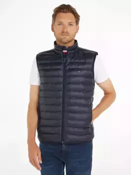 Стеганый жилет Tommy Hilfiger "Core Packable Down Vest", цвет Sky Captain