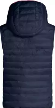 Стеганый жилет Tommy Hilfiger "LW PADDED GLOBAL STRIPE VEST" (серия Global TH WOMEN), карманы на молнии, цвет Desert_Sky