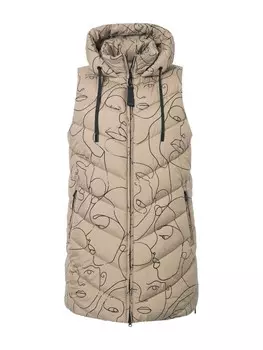 Стеганый жилет Ulla Popken, цвет mocha