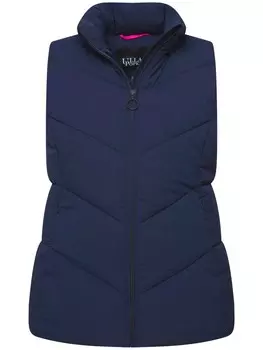 Стеганый жилет Ulla Popken, синий