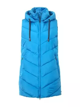 Стеганый жилет Ulla Popken Steppweste, цвет helles petrolblau