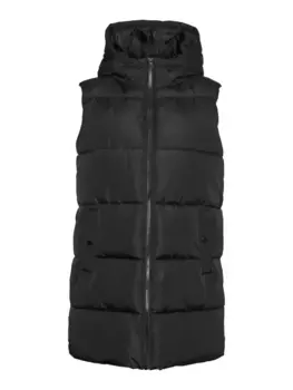 Стеганый жилет Vero Moda "VMLIGAHOLLY WAISTCOAT BOOS", черный