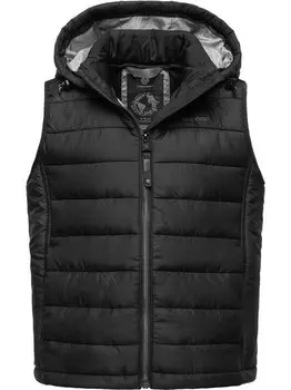 Стеганый жилет витек Ragwear, черный