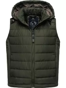 Стеганый жилет витек Ragwear, зеленый