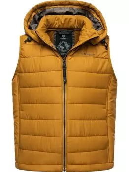 Стеганый жилет витек Ragwear, желтый