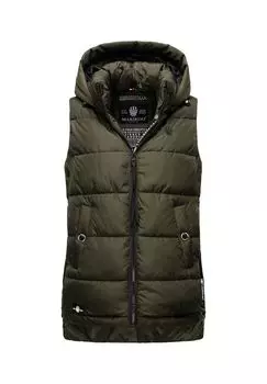 Стеганый жилет Заринаа MARIKOO, оливковый