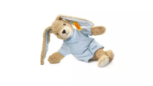 Steiff Зайчик Хоппель, синий, 20см