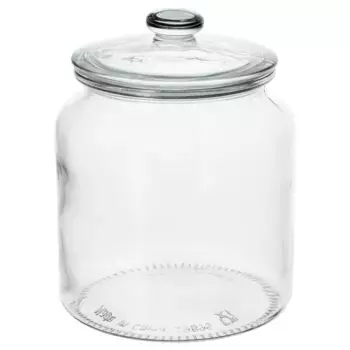 Стеклянная банка с крышкой, стекло, 1,9 л. VARDAGEN IKEA