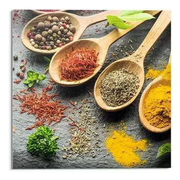 Стеклянная картина Reinders Gewrze I, разноцветный