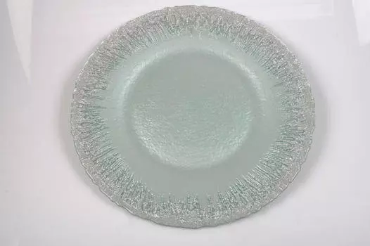 Стеклянная тарелка Novel, мятно-зеленый