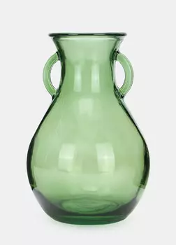 Стеклянная ваза Croff, зеленый