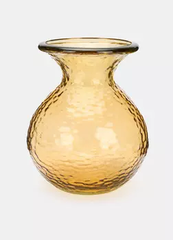 Стеклянная ваза Croff, желтый