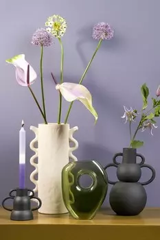 Стеклянная ваза Mica Decorations, зеленый