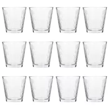 Стеклянные кружки Nora, 12x255 мл, можно мыть в посудомоечной машине, кухонная вода, коктейль, сок, джин, вино, виски, набор стаканов для питья — от LAV