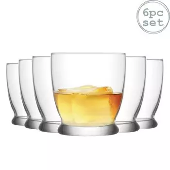 Стеклянные стаканы для виски LAV Roma, 295 мл, 6 шт. в упаковке