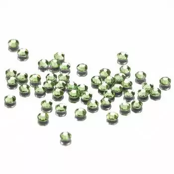 Стеклянные стразы для ногтей, перидот Ss5, 50 шт. MollyLac, Molly Lac