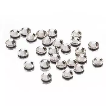 Стеклянные стразы для ногтей SS10 кристалл 50 шт., Molly Lac