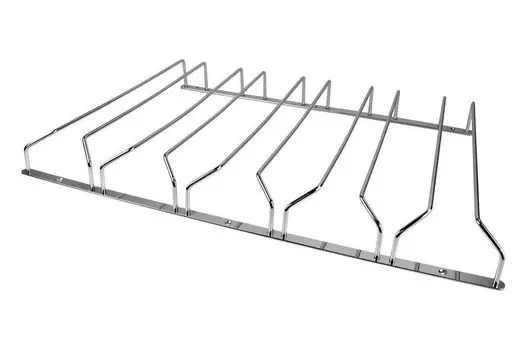 Стеклянный рельс 34,5x55,3x47,8 см | Настенный стеллаж для стекла | 5-рядная перекладина | Держатель для бокала для шампанского | Потолочный держатель для бокалов | Держатель для бокала | Подстаканник для дома, бара, кафе BAYLI