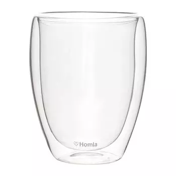 Стеклянный стакан для питья, кофейный стакан, чайный стакан, стакан для сока, кофейная кружка, чайная кружка Cembra с двойными стенками, чай, латте макиато, капучино HOMLA