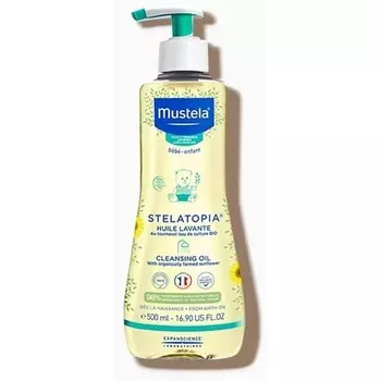 Стелатопия очищающее масло 500мл, Mustela