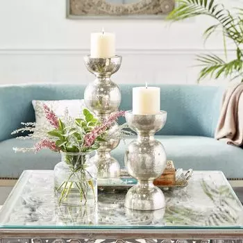 Стелла и Ева изогнутый декор стола подсвечник