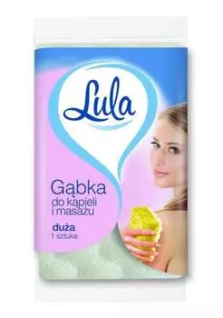 Стелла, Лула, Большая губка для ванны и массажа., Stella