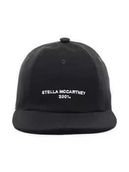 Stella McCartney бейсболка с вышитым логотипом, черный