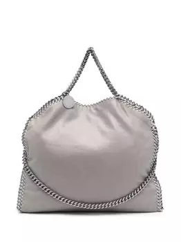 Stella McCartney большая сумка-тоут Falabella, серый