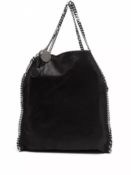 Stella McCartney большая сумка-тоут Falabella, черный