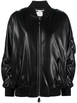 Stella McCartney бомбер Altermat, черный