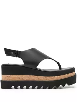 Stella McCartney босоножки на платформе, черный