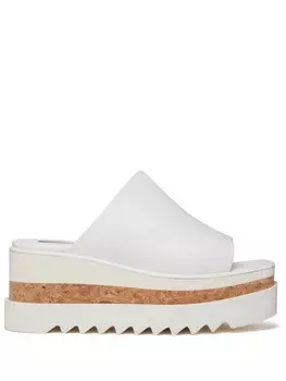 Stella McCartney босоножки Sneak-Elyse на платформе, белый