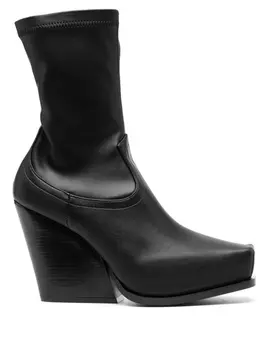 Stella McCartney ботильоны Cowboy 80, черный