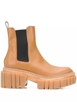 Stella McCartney ботинки Emilie, нейтральный цвет