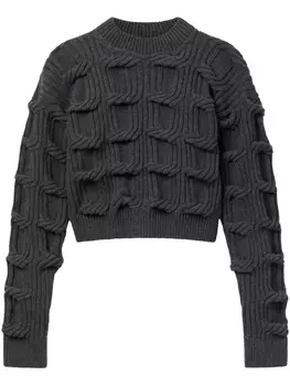 Stella McCartney джемпер Falabella, серый