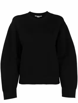 Stella McCartney джемпер свободного кроя, черный