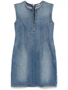 Stella McCartney джинсовое платье мини, синий
