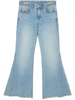 Stella McCartney джинсы bootcut средней посадки, синий