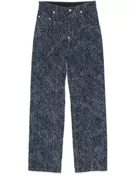 Stella McCartney джинсы букле, синий