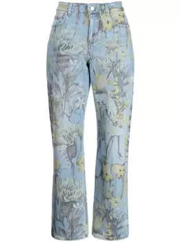 Stella McCartney джинсы Flora Rewild, синий