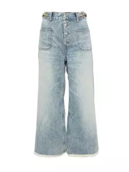 Stella McCartney джинсы с широкими штанинами, синий