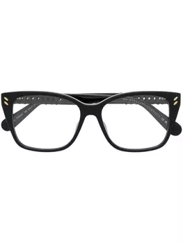 Stella McCartney Eyewear очки в квадратной оправе, черный